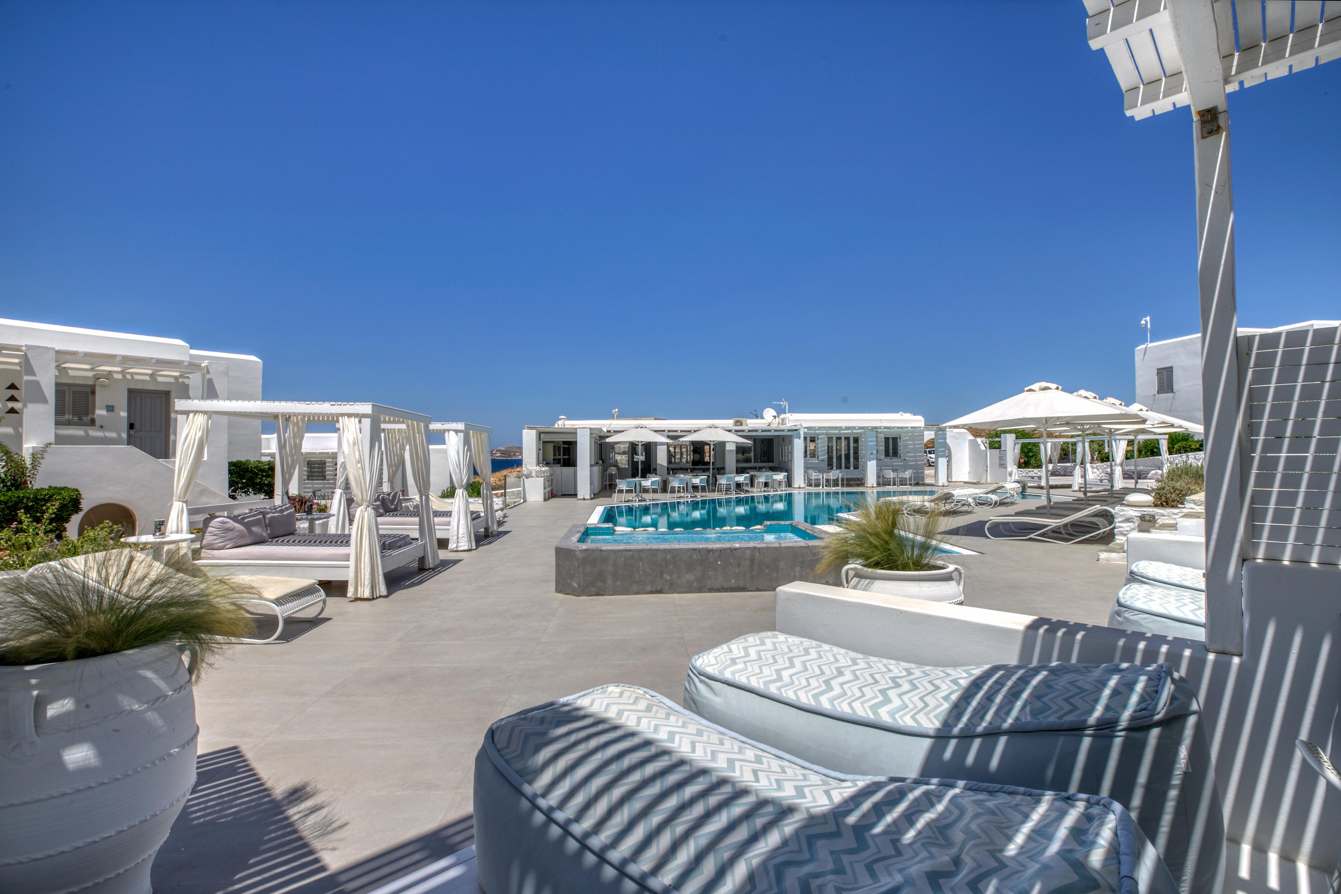 Minois Sugarcube Suites Parasporos Exterior foto