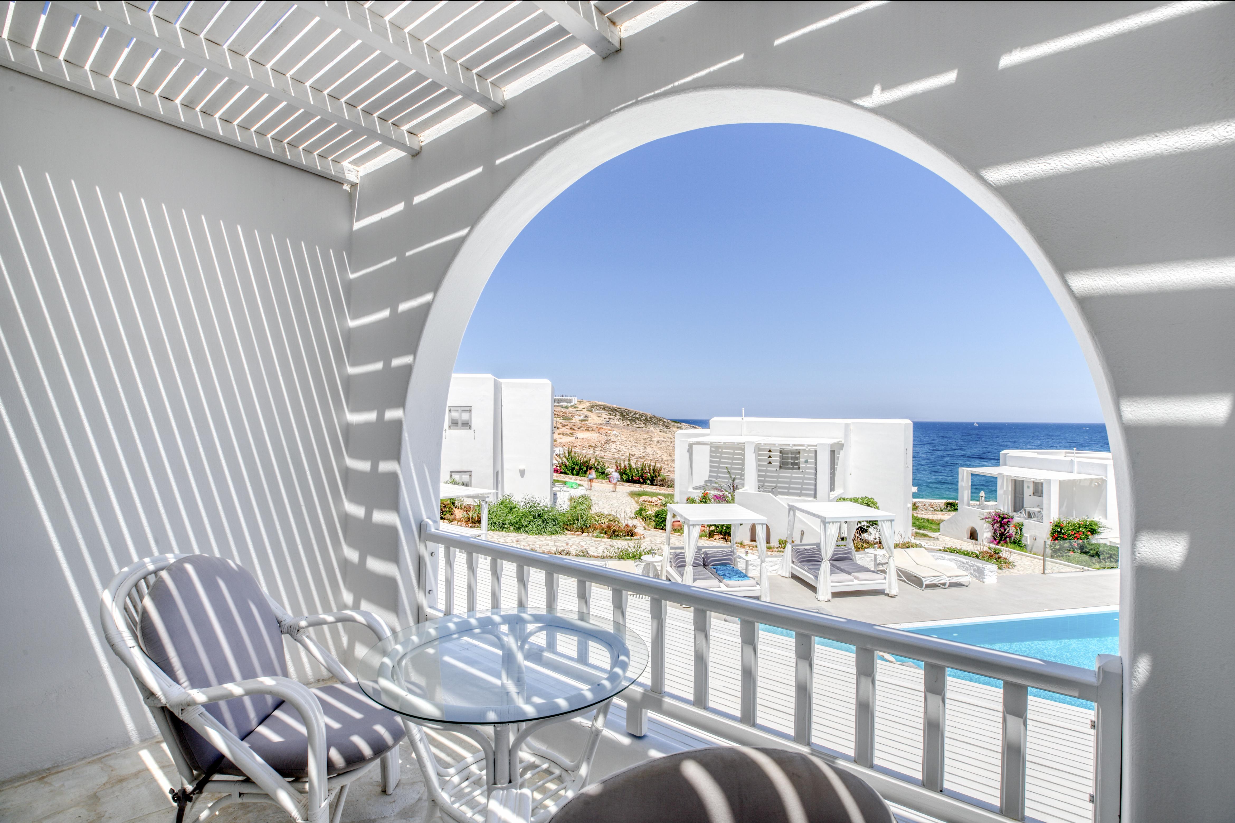 Minois Sugarcube Suites Parasporos Exterior foto