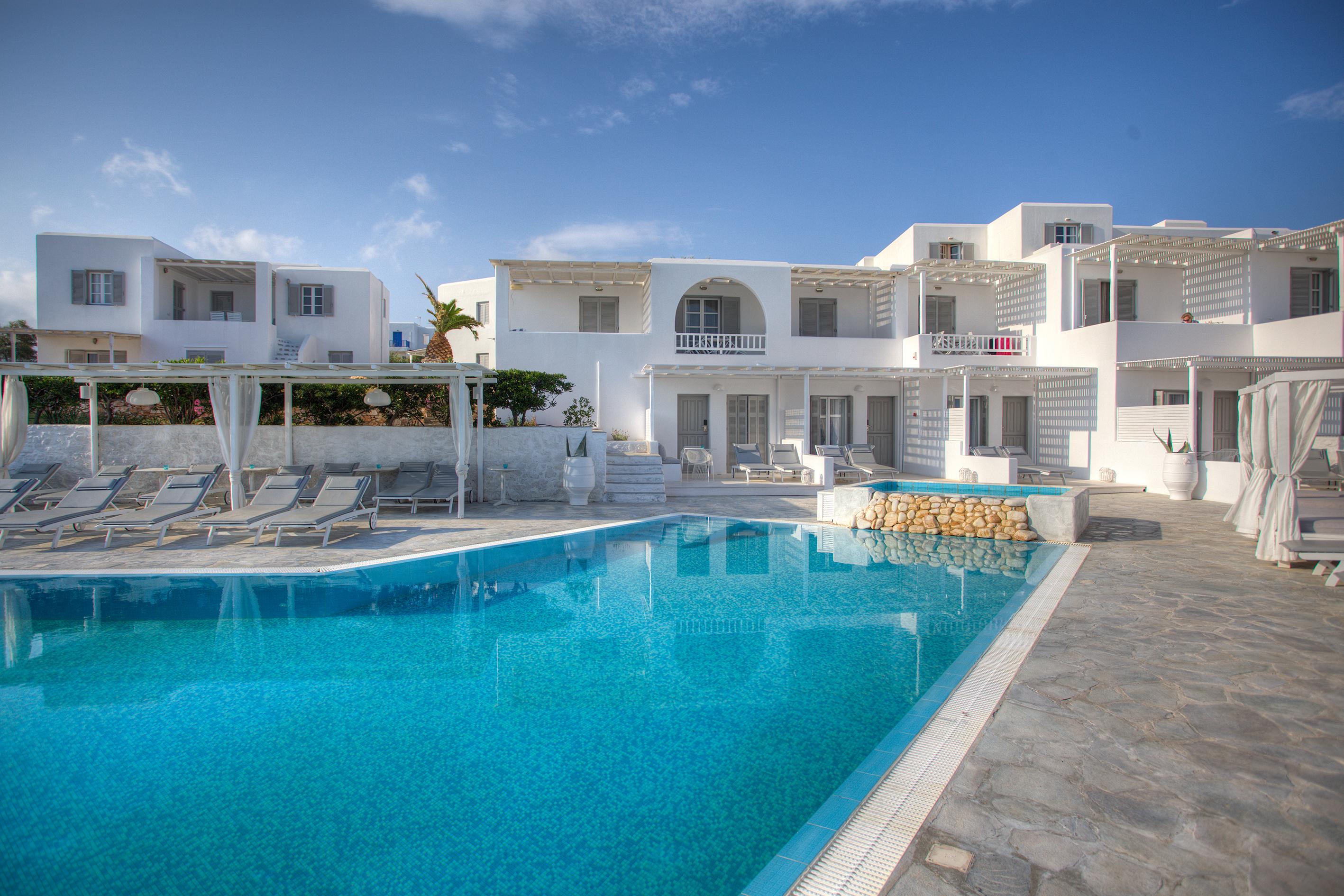 Minois Sugarcube Suites Parasporos Exterior foto