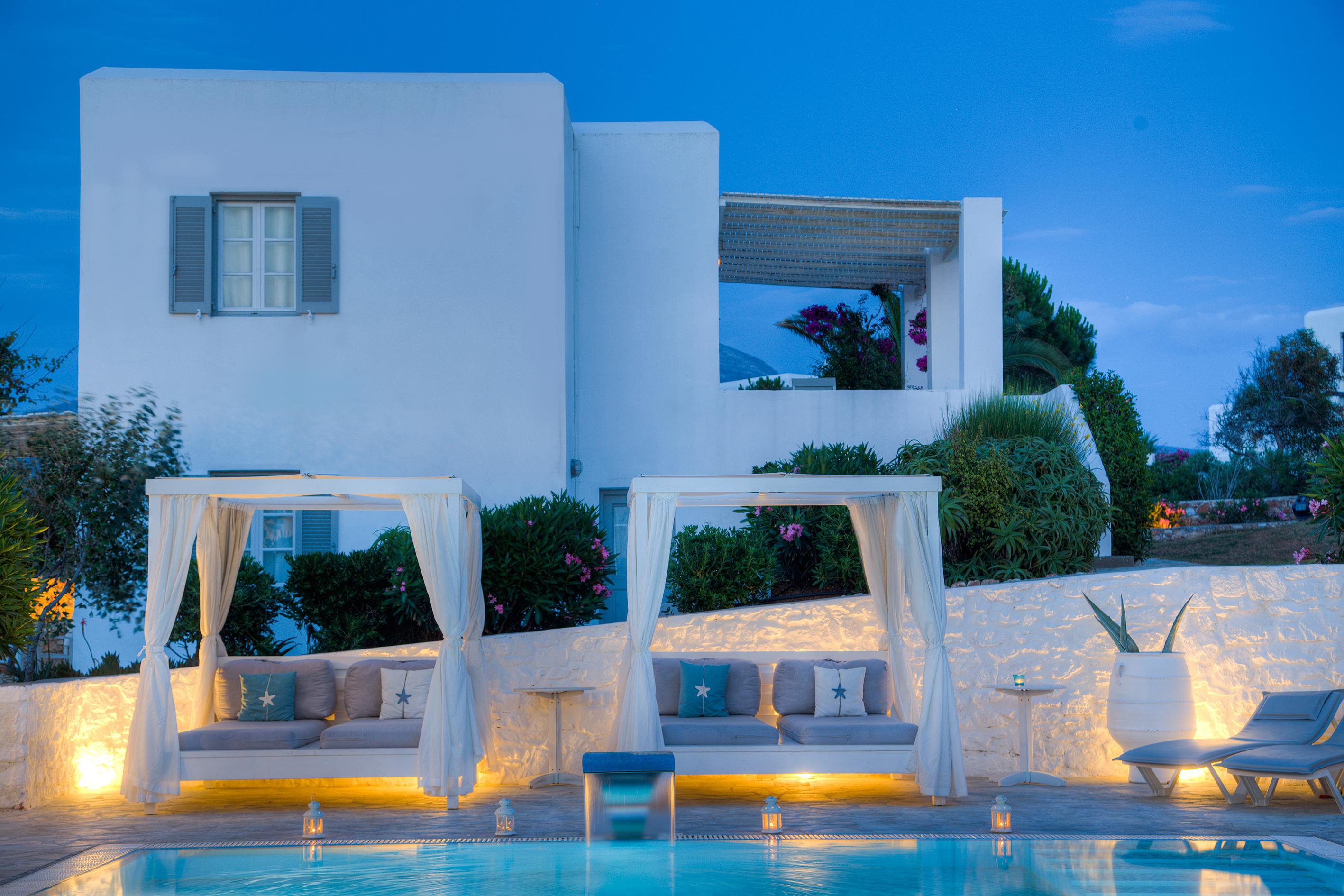 Minois Sugarcube Suites Parasporos Exterior foto
