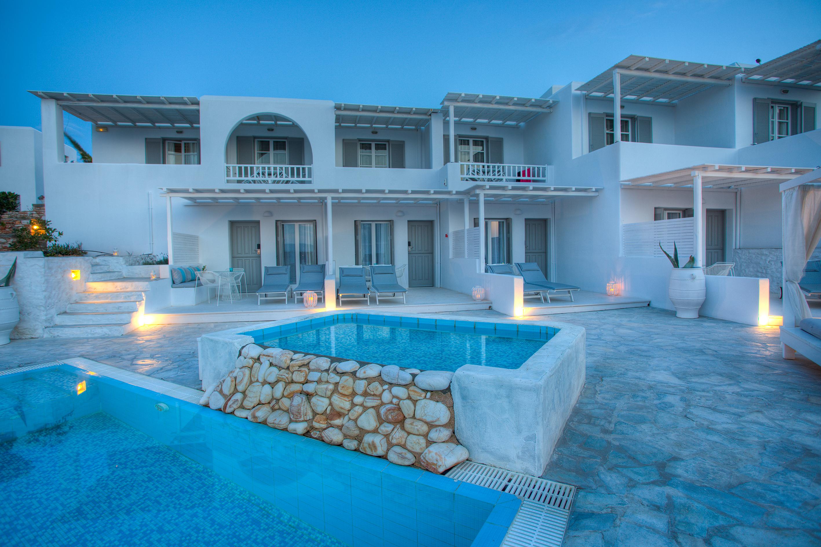 Minois Sugarcube Suites Parasporos Exterior foto