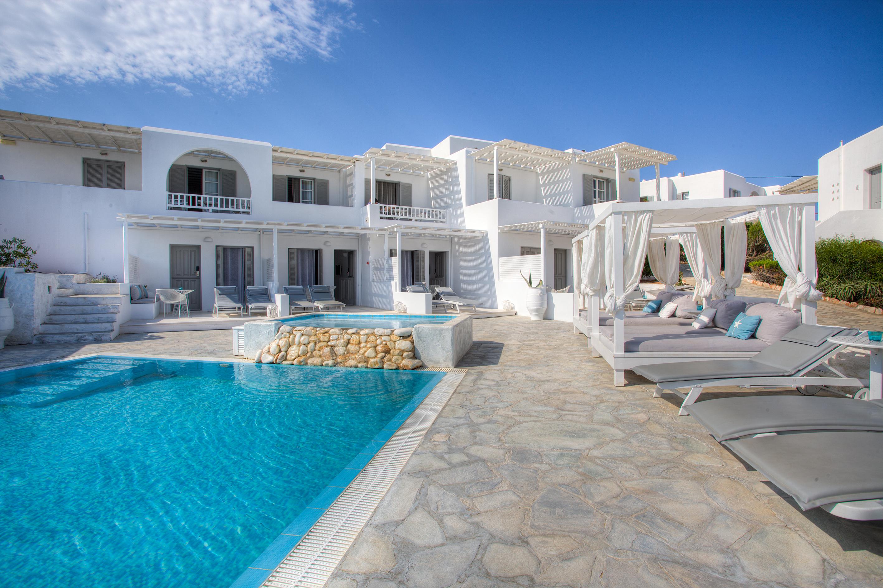 Minois Sugarcube Suites Parasporos Exterior foto